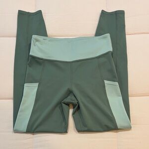 Parks Project Two-Tone Green Leggings